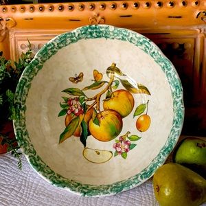 Himark Large Serving Bowl Apple Made in Italy